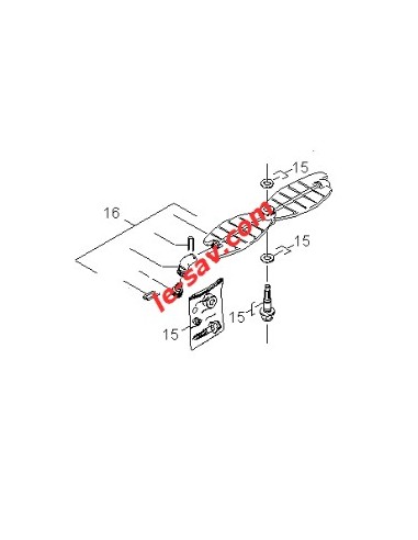 Lot de pièce pour TRacer 400 Karcher