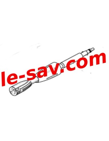 Demi lance pour nettoyeur vapeur nilfisk