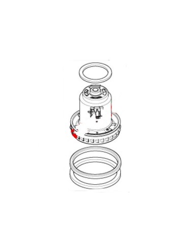 Moteur (Kit) pour Aspirateurs Eau et Poussière Multi 20... Nilfisk