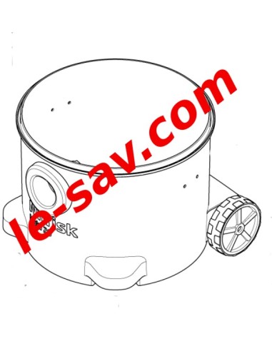 Cuve pour aspirateur eau et poussiere nilfisk