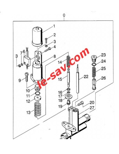 Bloque de Sécurité Complet pour Nettoyeur Haute Pression karcher 