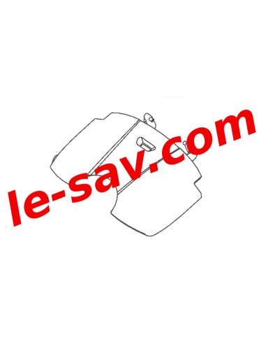 Capot coffre pour aspirateur nilfisk