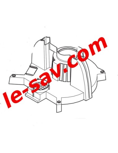 Plaque de serrage pour aspirateur nilfisk