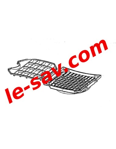 Support filtre pour aspirateur nilfisk