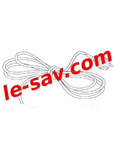 Cable alimentation pour nettoyeur vapeur nilfisk
