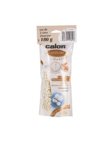 Lot de 2 Sachets de Cire Douceur 180g pour Epilateur Infinicire / Express Calor
