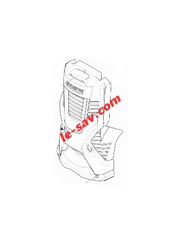 Capot avant jaune Nettoyeur haute pression K 6.310