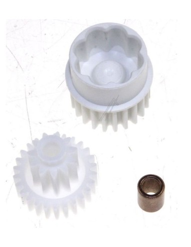Pignon x2 + Palier pour Hachoir Multitrio / Optimo Power Drink / Cocktails Moulinex