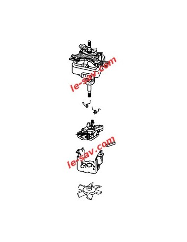 Moteur Complet Robot performa SEB