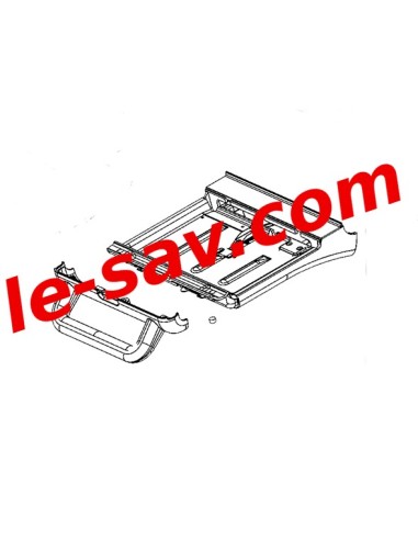 Partie inferieur pour croque monsieur tefal