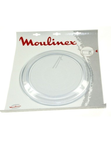 Plateau Tournant 275mm en Verre pour Fours Micro-Ondes 15L Moulinex