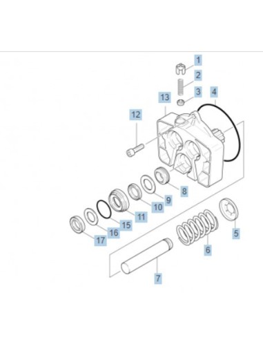 Pièce Profilée du Piston Nettoyeur Haute...
