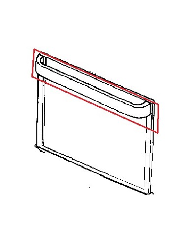 Poignée Grise de Porte pour Four Crousty Delice Seb