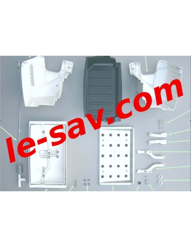 Ensemble Compartiment de Fer pour Station de Repassage 750 / 755 / 760 Laurastar 