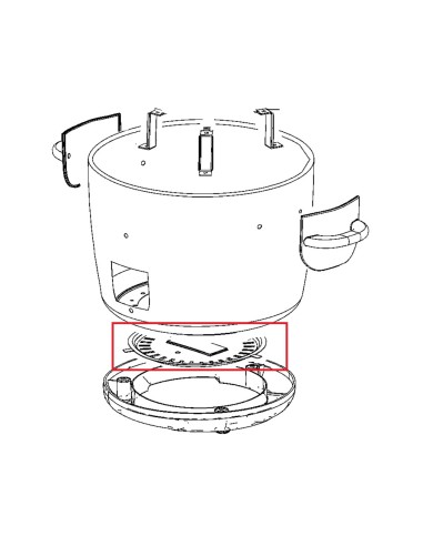 Trappe pour Cuiseurs à Riz Seb