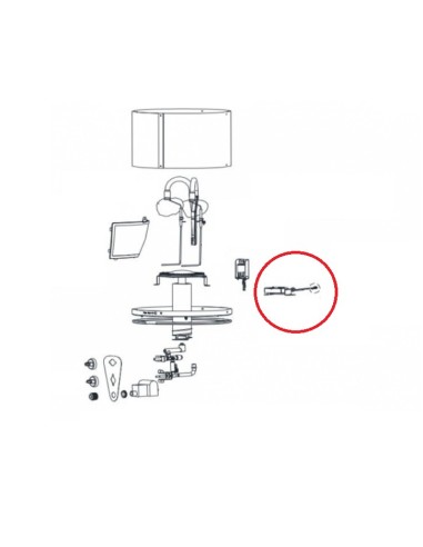 Veilleuse & Thermocouple pour Parasol Chauffant Sun Force Campingaz  