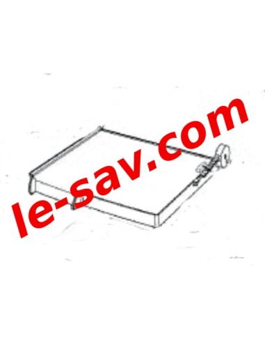 Plaque inferieur pour grille pain rivieira et bar