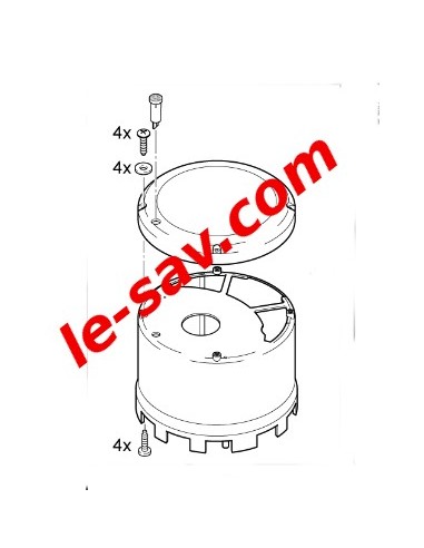 Capot pour lustreuse nilfisk