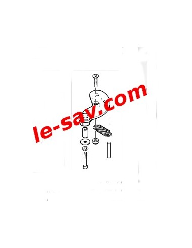 Kit tendeur pour lustreuse nilfisk
