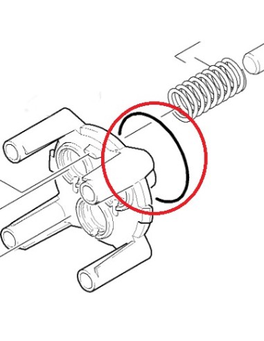 Joint Torique du Piston pour Nettoyeur Haute Pression Karcher