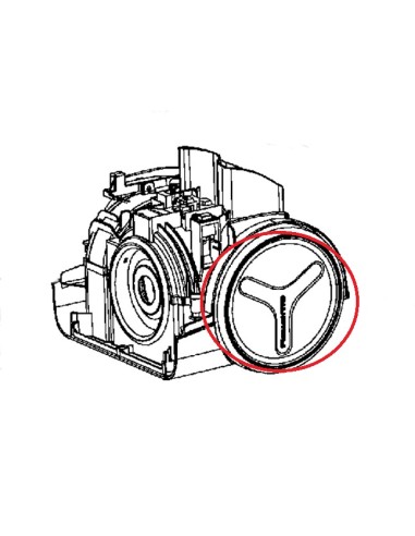 Roue pour Aspirateur X-trem Power 2 / Cyclonic Rowenta