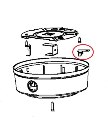 Thermostat + Fil pour Appareil à Fondue Ovation Type 657 Tefal