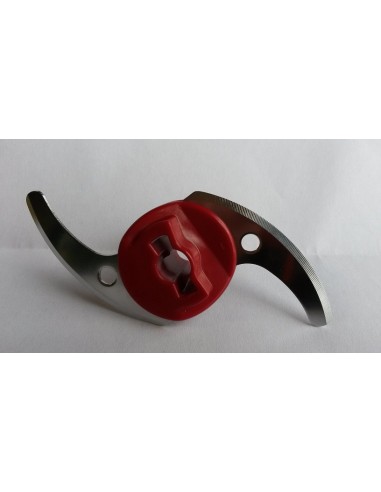 Couteau de Hachoir Amovible Rouge pour Multi-Moulinette Moulinex