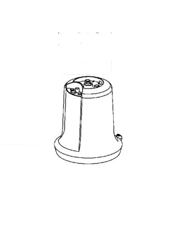 Boitier Supérieur Rouge pour Hachoir Multi Moulinette Moulinex