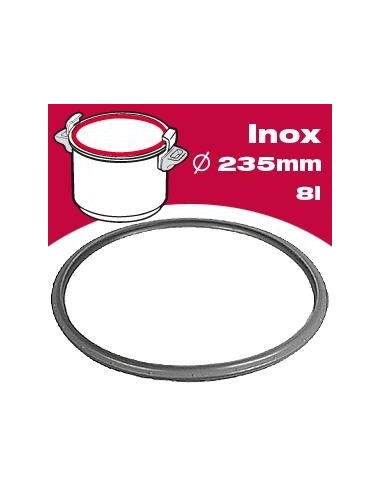 Joint diamètre 235mm pour Autocuiseurs Optima / Classic / Sensor 8L Seb