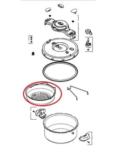 Panier Vapeur Ø 235 pour Cocottes /...