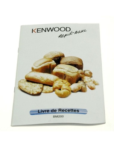 Livre de recette rapid bake de Kenwood