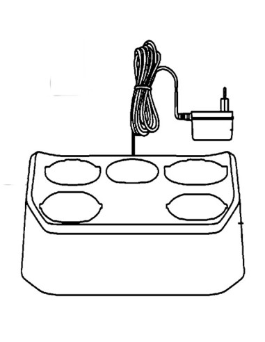 Base + alimentation pour tondeuse bodygroom trim style de Calor