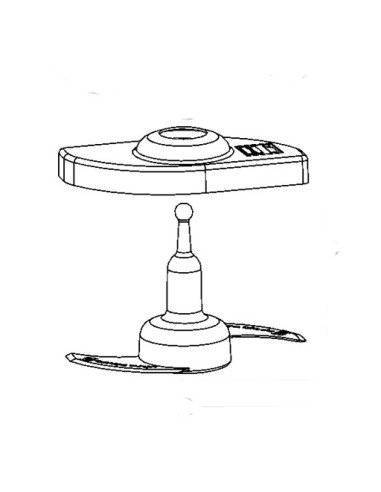 Couteau + Cache pour Robot Companion Moulinex