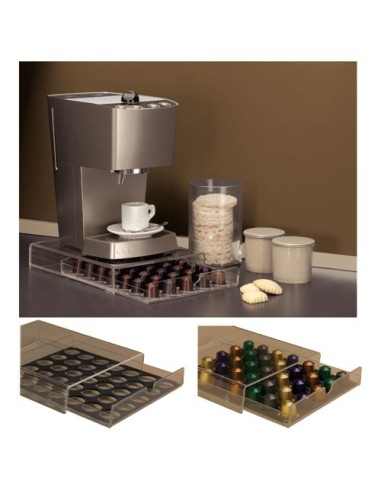 Tiroir de Rangement pour Capsules Nespresso DolceGusto