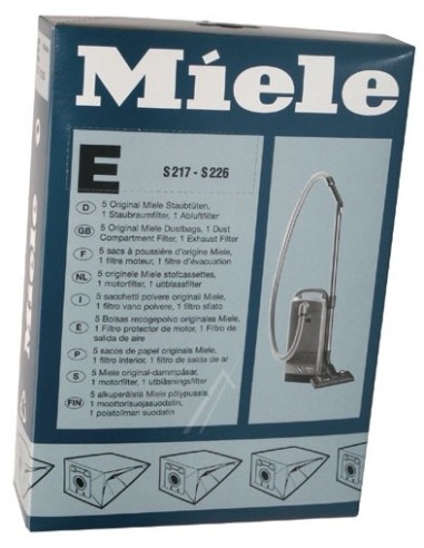 Sacs aspirateur X 5 pour aspirateur S220 de miele