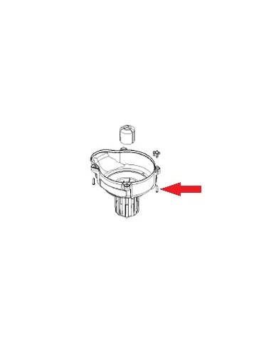 Vis 4x22-ST-10.9-R2R (IN6RD) pour Aspirateur WD 2.200 Kärcher