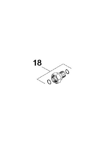 Douille à Vis pour Tuyau Nettoyeur Haute Presion Eau Froide HD 9/20-4 MX+ Kärcher