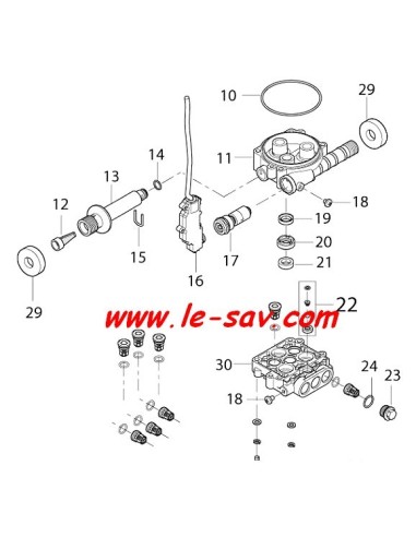 Rondelle 2X2 SH90 pour Nettoyeur Haute Pression...