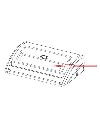 Vitre + Équerres pour Couvercle de Barbecue 4 SÉRIES RBS EXS Campingaz