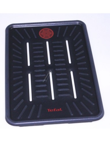 Plaque grille noir pour barbecue excelio comfort / ambia de tefal