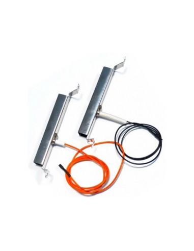 Électrode Droite et Support - Bruleur Acier - Fil Court Barbecue 3 - 4 SERIES Campingaz