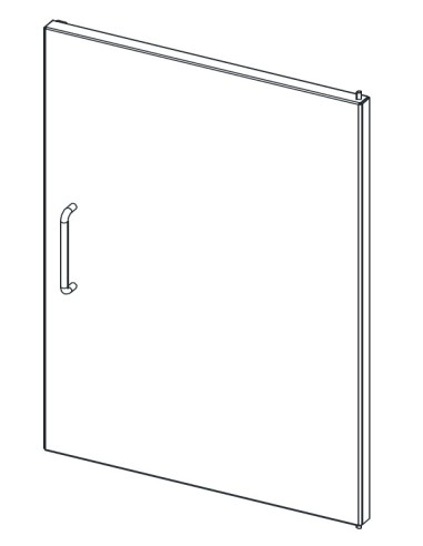 Porte Droite Sans Poignée pour Barbecue 4 SERIES Campingaz