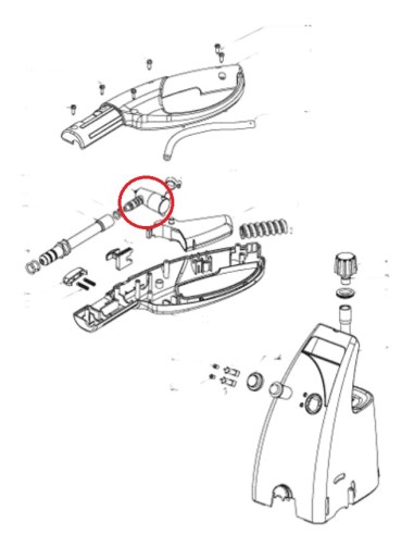 Robinet pour nettoyeur vapeur Astoria