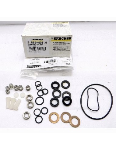 Kit de pompe avec joints et clapets pour nettoyeur eau froide de karcher