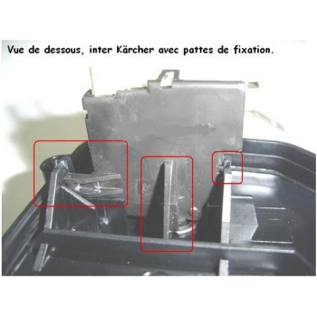 Interrupteur Marche / Arrêt Complet pour Nettoyeur Haute Pression K 720MX / K720MXS / K7.20MX / K7.21MX Kärcher