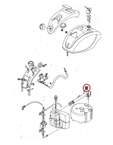 Filtre a eau pour nettoyeur vapeur Astoria