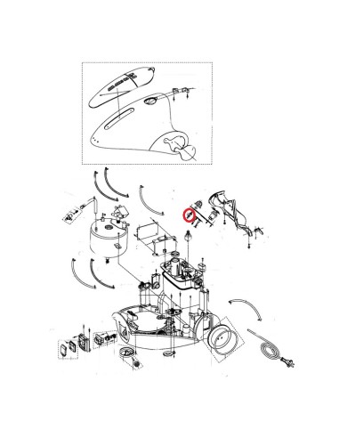 Robinet pour nettoyeur vapeur Astoria
