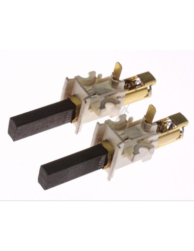 Balais charbons x 2 pour aspirateur Miele