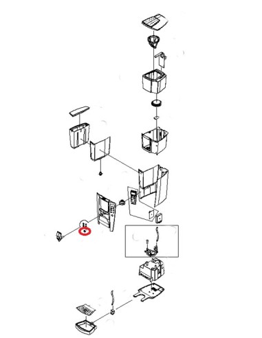 Interrupteur pour cafetiere rivieira et bar