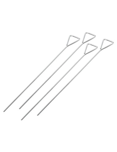 Piques à Brochettes x4 Métalliques Tefal